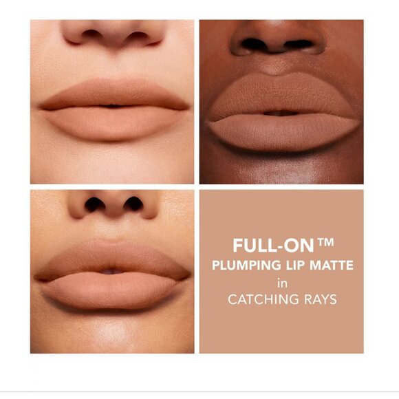 Buxom Full-On Plumping Lip Matte Color: Catching Rays (Soft Beige) 4.2ml NIB $25 - Picture 4 of 15